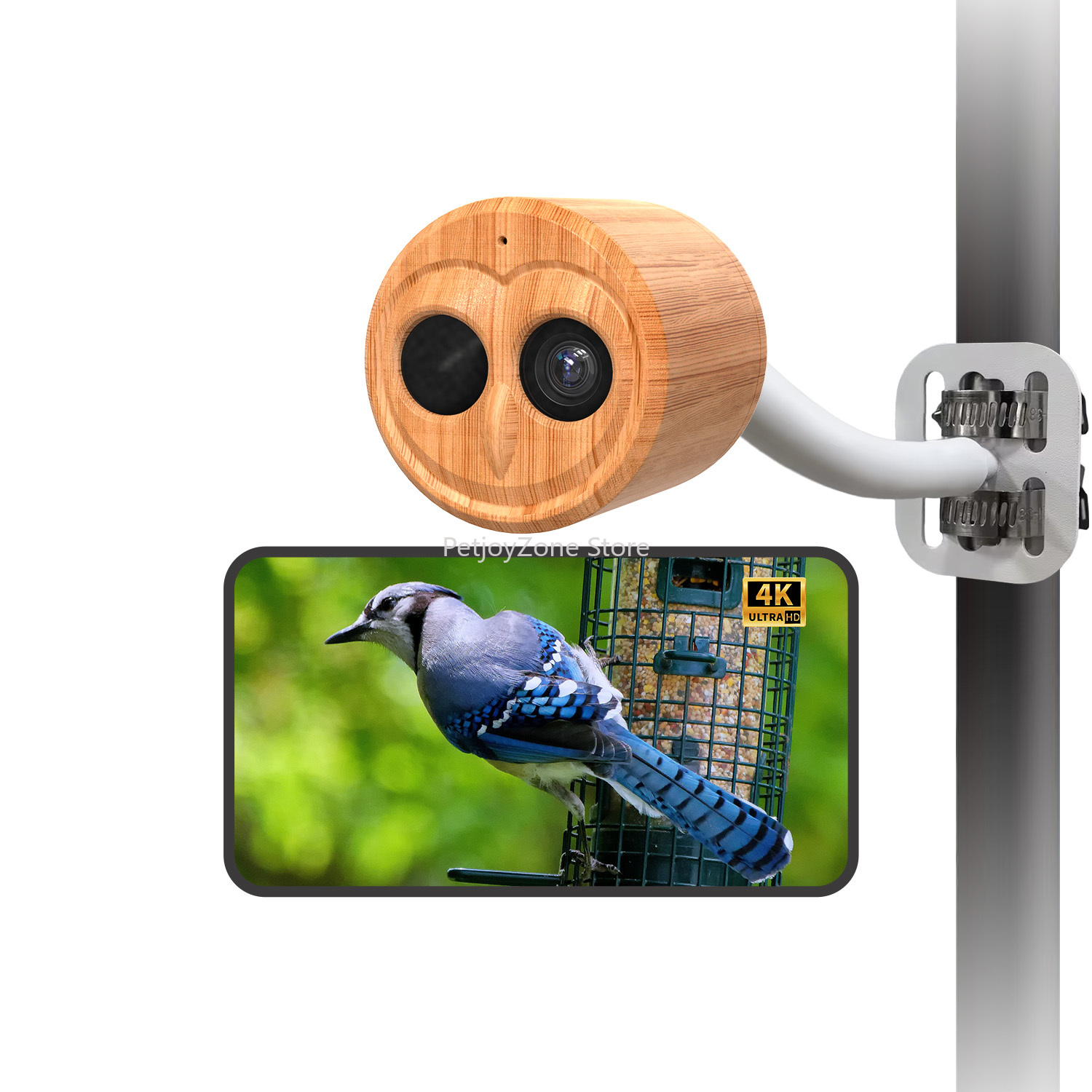 Smart Bird Feeder Camera - WILLFINE Pengumpan Burung Otomatis AI Dengan