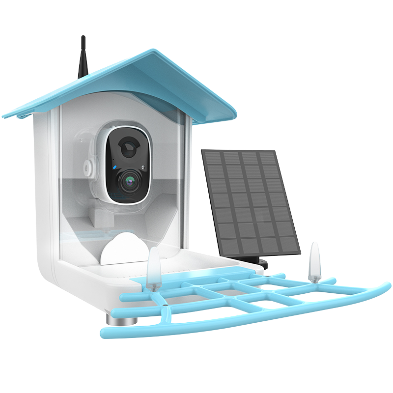Smart Bird Feeder Camera - Pengumpan Hewan Peliharaan Bertenaga Surya Pintar