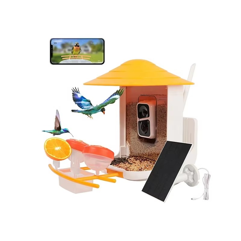 Smart Bird Feeder Camera - Kamera Pengumpan Burung AI Identifikasi 10000+