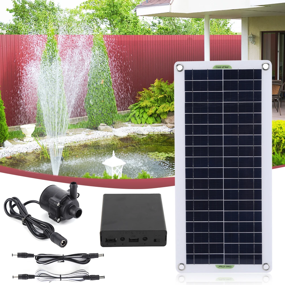 Smart Garden Ornaments - Set Pompa Air Tenaga Surya Tanpa