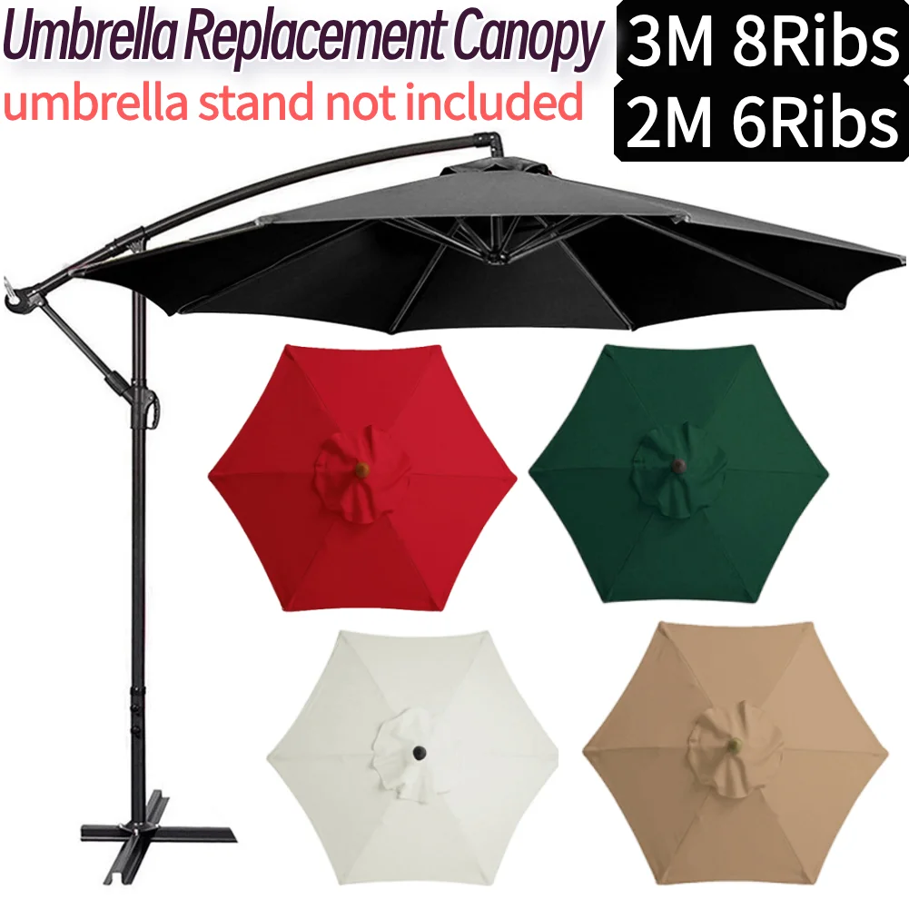 Smart Garden Umbrella - Payung Parasol 6/8 Tulang Tanpa Penyangga,
