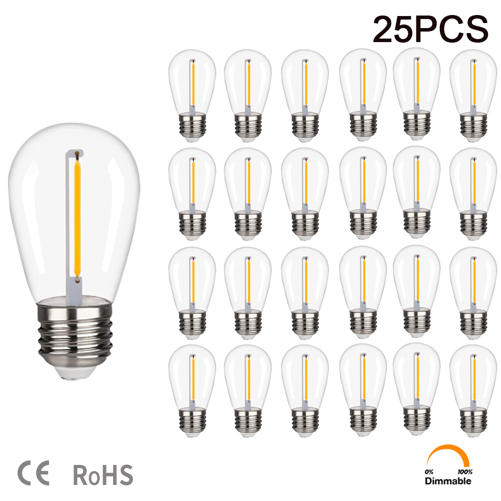 Smart Garden Umbrella - Lampu pengganti LED S14, 1W E27