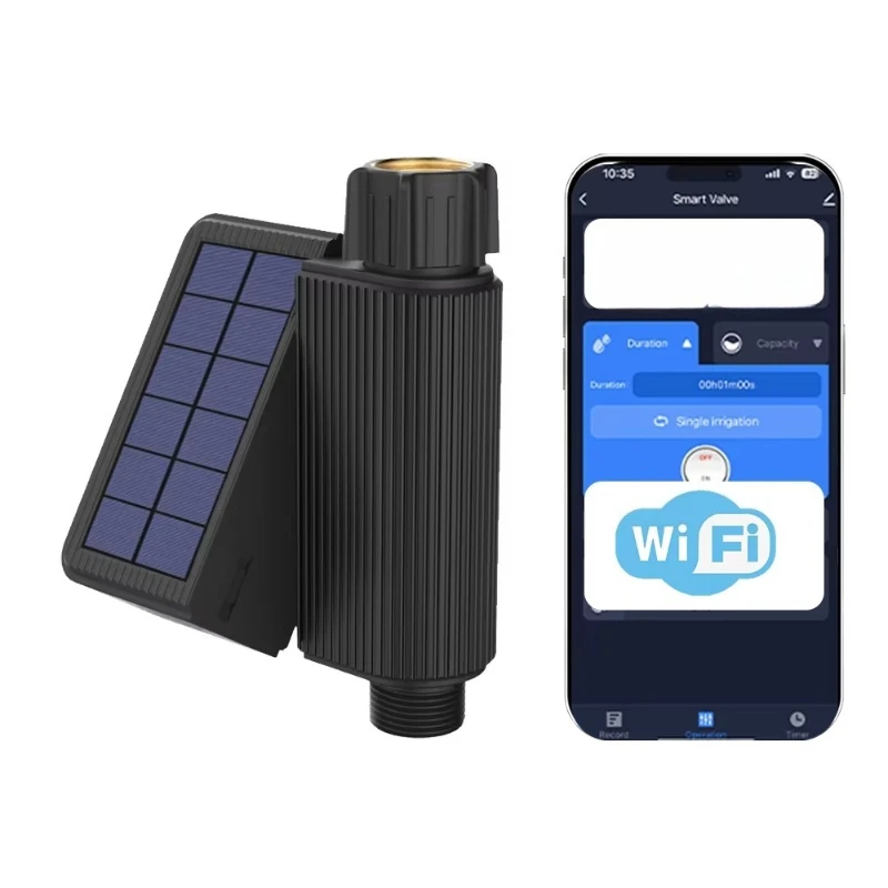 Smart Garden Model - Katup air pintar tenaga surya model