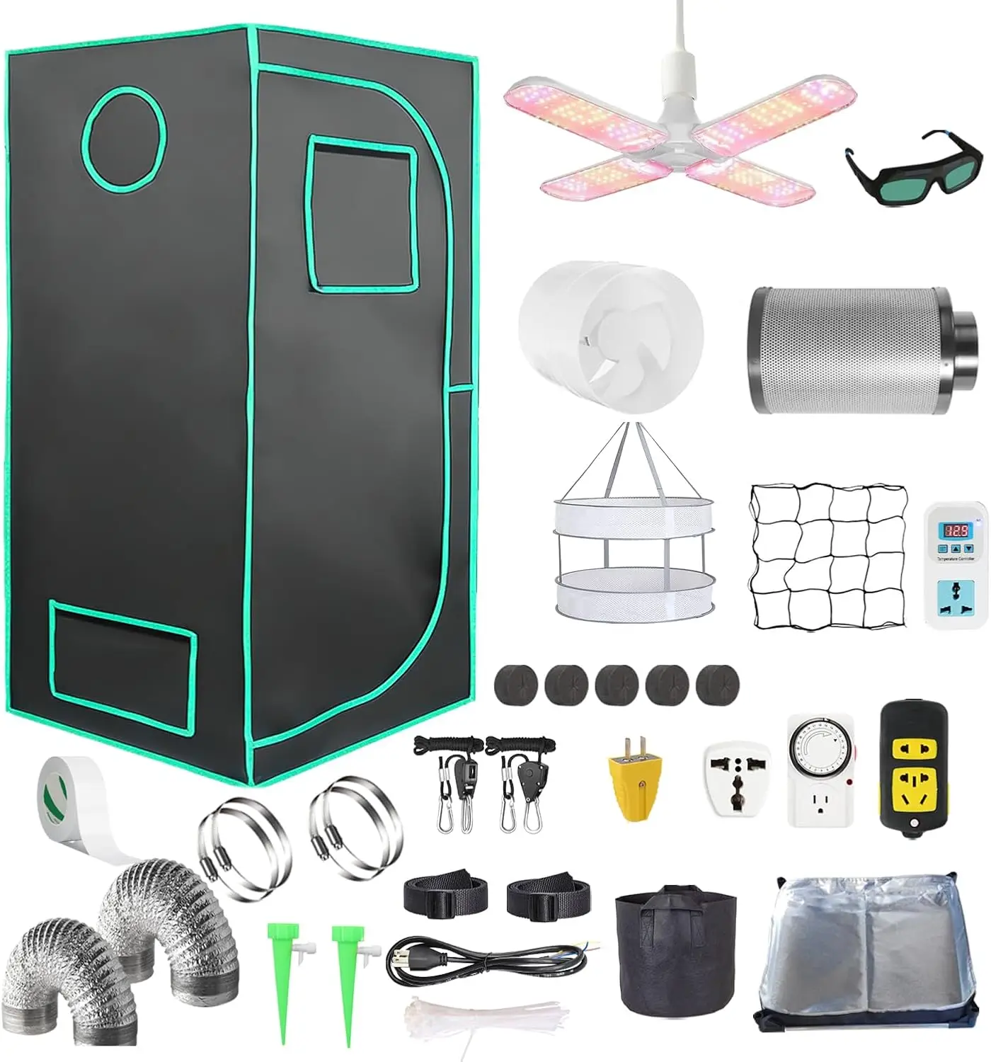 Grow Tent Complete Kit - Kit Tenda Tanam Sistem Lengkap Tenda
