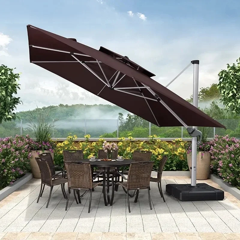 Smart Garden Umbrella - pirus pintar tahan angin terpasang di