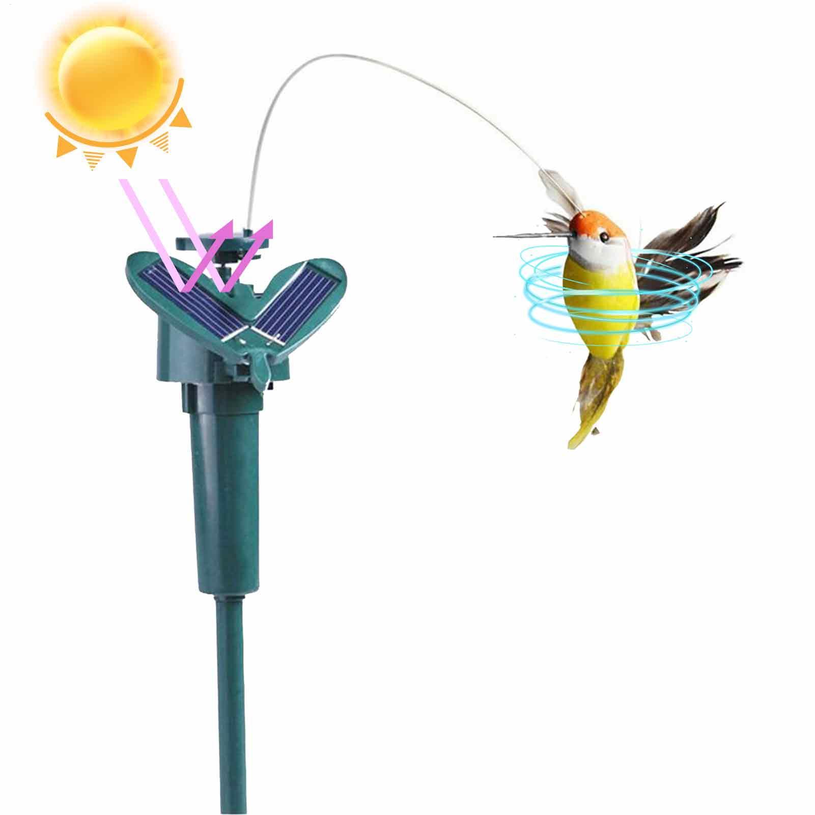 Smart Garden Ornaments - 1 Buah Dekorasi Burung Warna Bulu