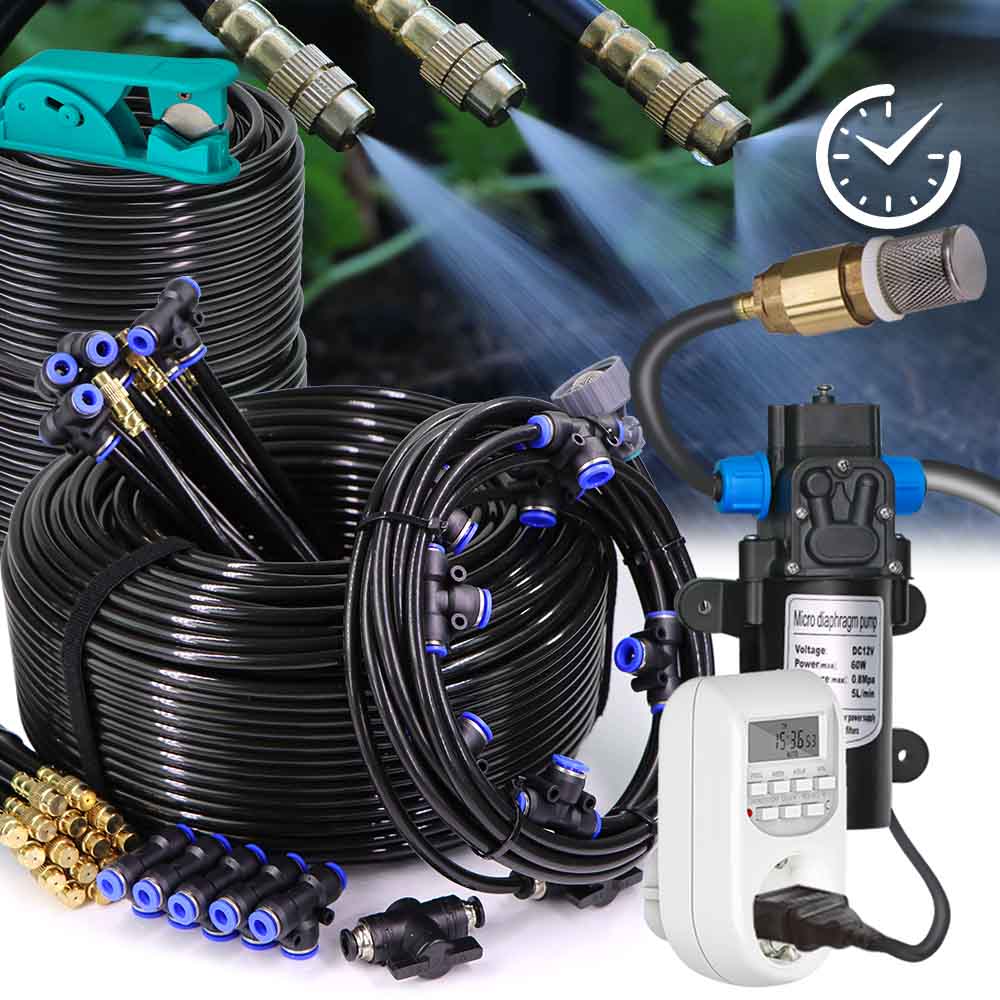 Smart Garden Auk - Pompa semprot otomatis 60w, sistem pendingin