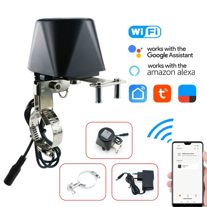 Smart Garden Irrigation - Katup Gas Pintar Tuya WIFI Pengontrol