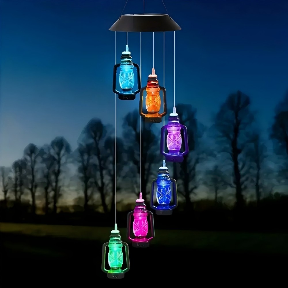 Smart Garden Lighting System - 1 Buah Tali Lampu Lonceng Angin