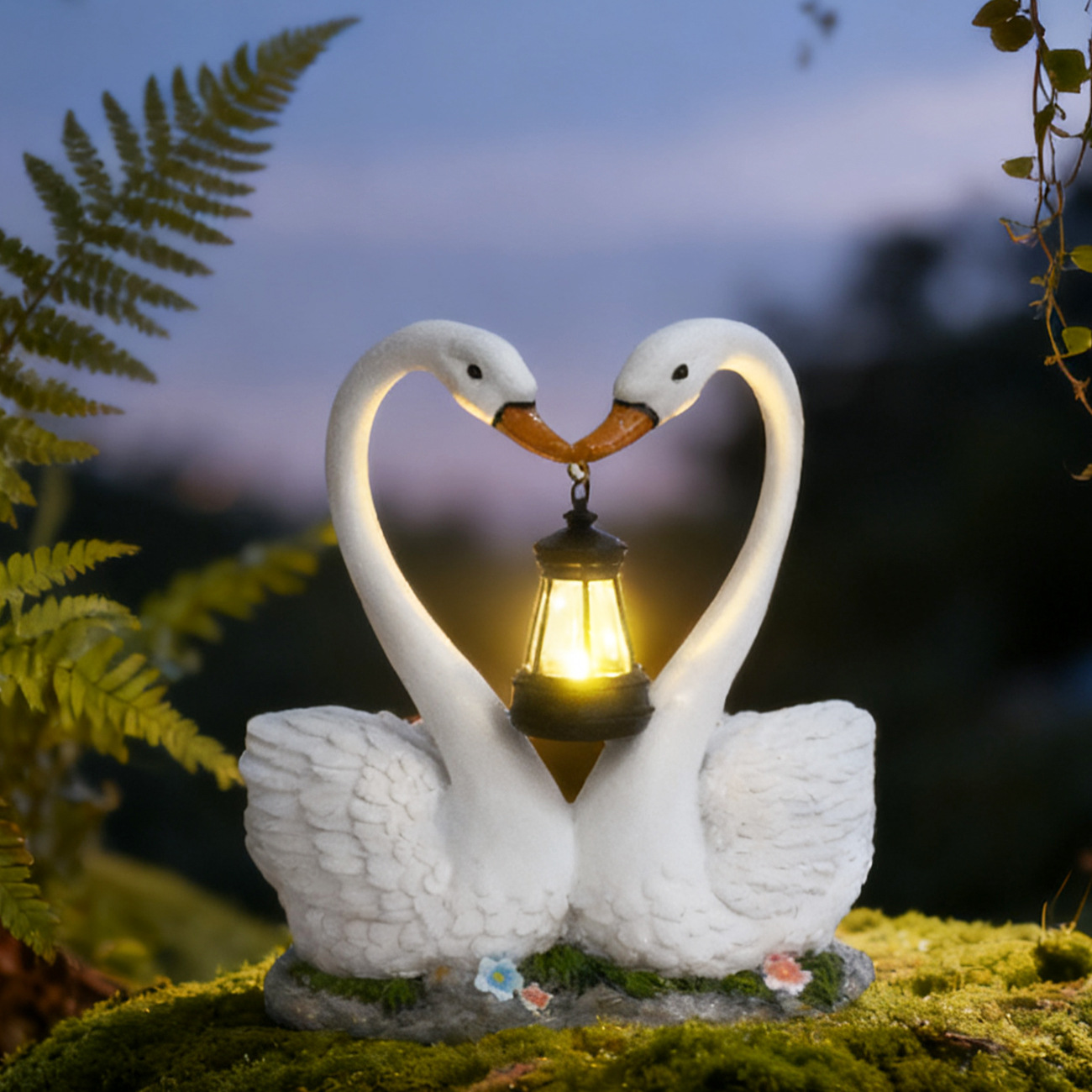 Smart Garden Ornaments - Dekorasi Halaman Luar Ruangan Simulasi Angsa