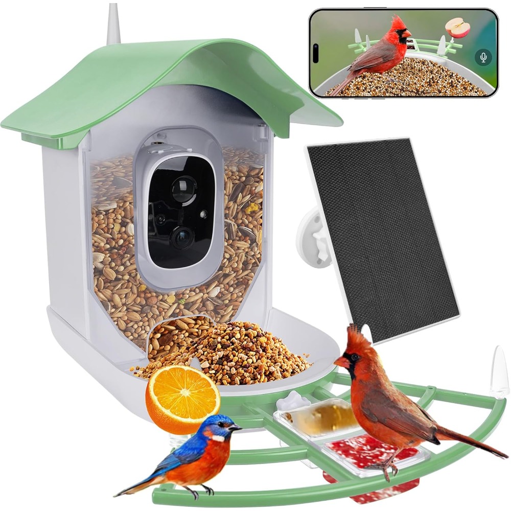 Pengumpan Burung Pintar Berten - Smart Bird Feeder Camera ulasan dan harga