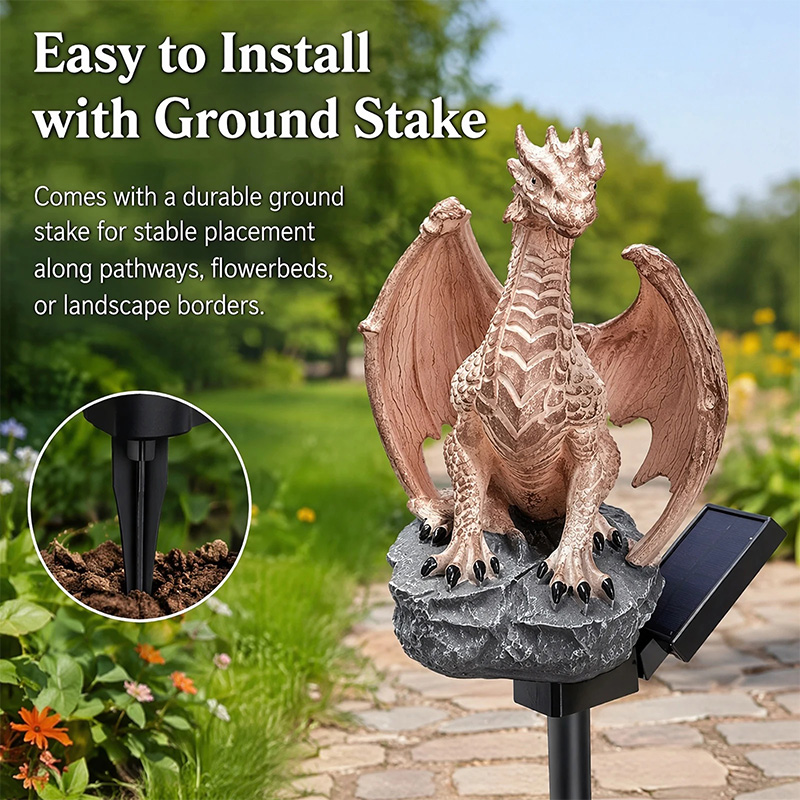 Lampu Taman Tenaga Surya Edisi - Smart Garden Ornaments ulasan dan harga