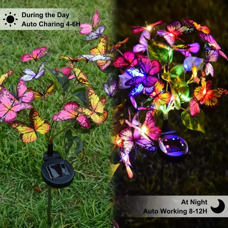 Lampu Taman Kupu-kupu LED Sury - Smart Garden Ornaments ulasan dan harga