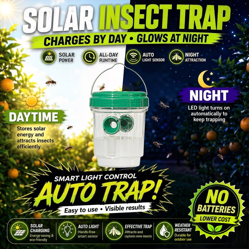Perangkap Lalat Buah Tenaga Su - Smart Garden Lighting System ulasan dan harga