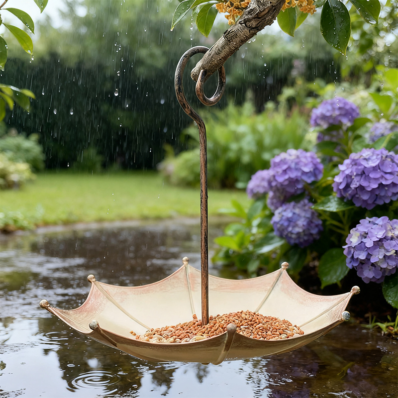 Tempat Makan Burung Bentuk Pay - Smart Garden Umbrella ulasan dan harga