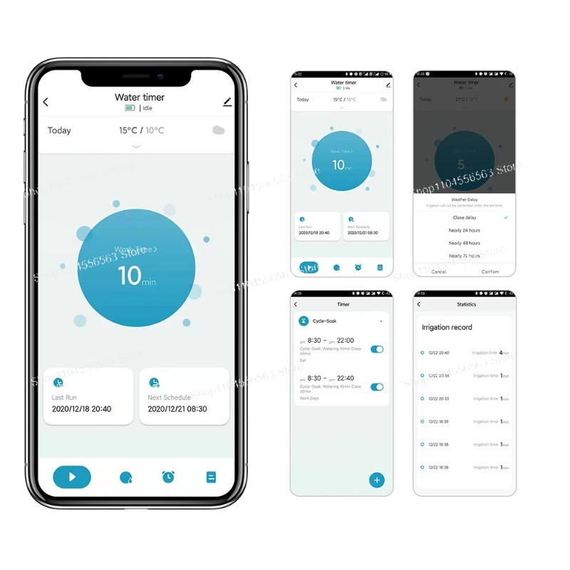 Timer Penyiraman Taman WiFi Pi - Smart Garden Watering ulasan dan harga