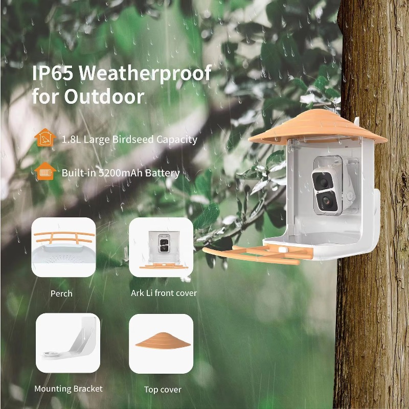 Kamera Pengumpan Burung AI Ide - Smart Bird Feeder Camera ulasan dan harga