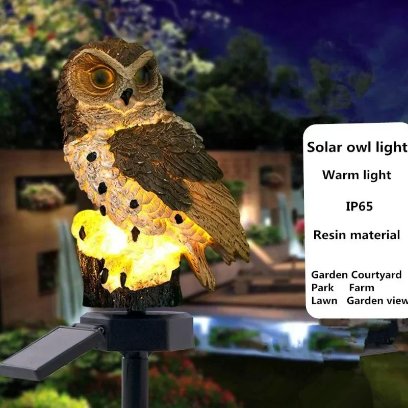 Lampu burung hantu luar ruanga - Smart Garden Ornaments ulasan dan harga