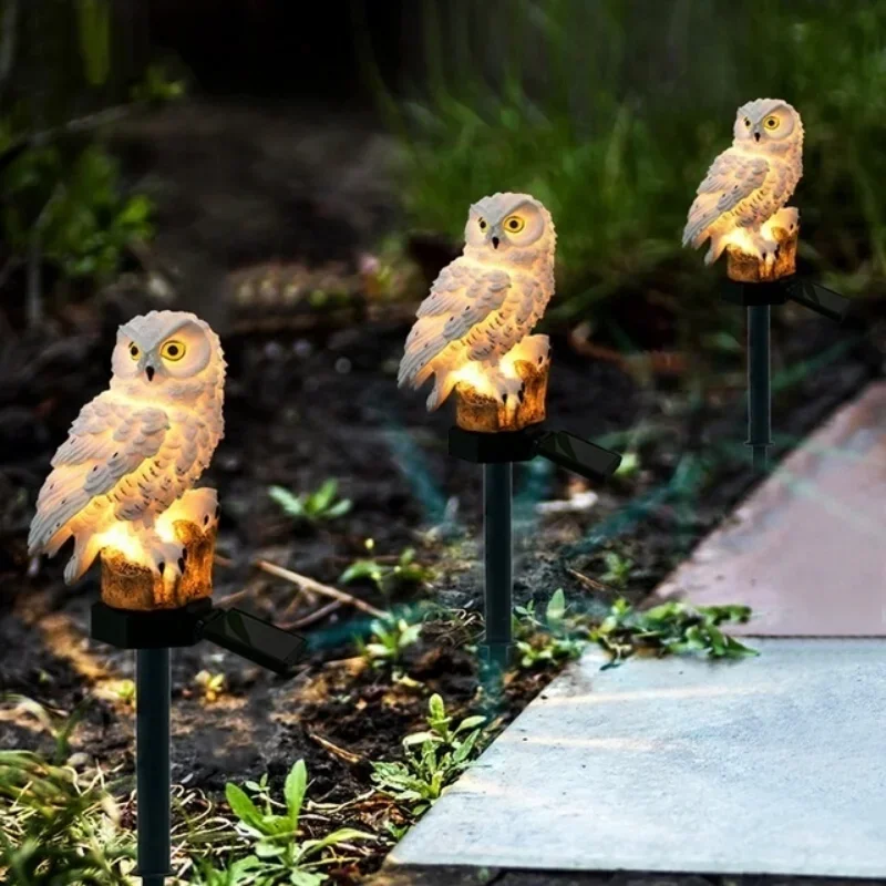 Lampu burung hantu luar ruanga - Smart Garden Ornaments ulasan dan harga