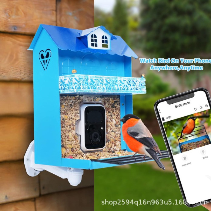 Tempat makan burung pintar den - Smart Bird Feeder Camera ulasan dan harga
