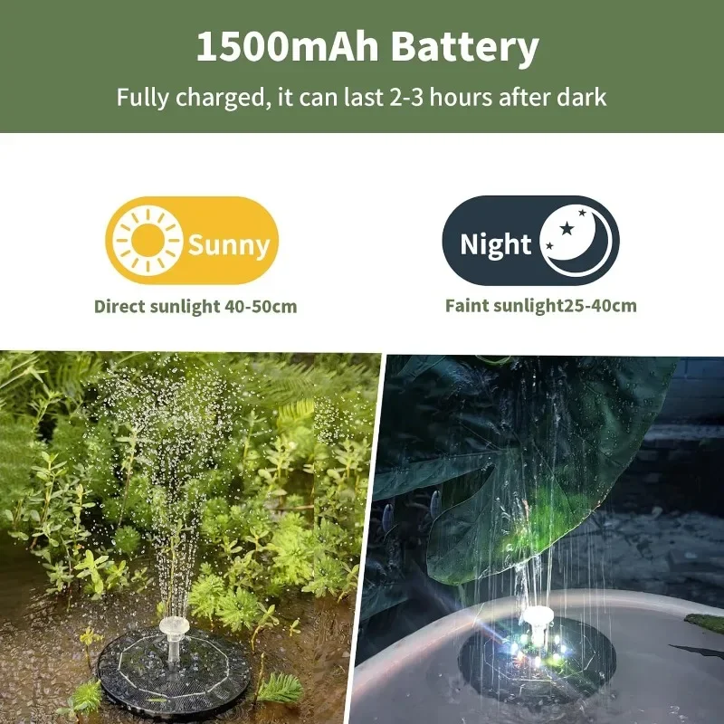 Lampu air mancur tenaga surya  - Smart Garden Lighting System ulasan dan harga