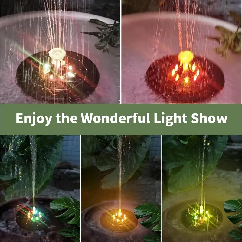 Lampu air mancur tenaga surya  - Smart Garden Lighting System ulasan dan harga
