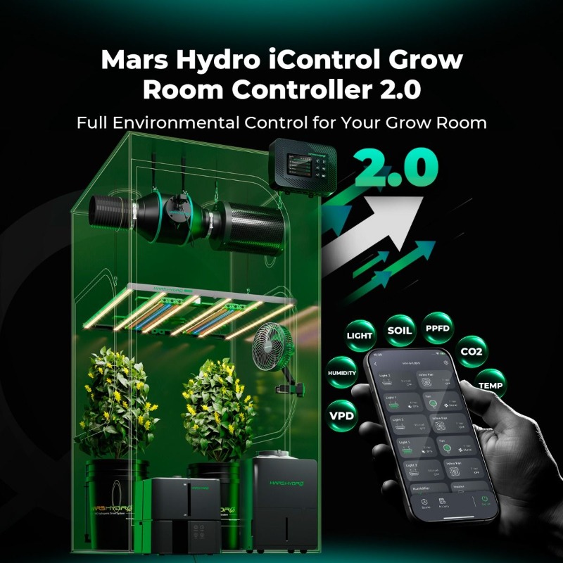 Kit Lampu Tumbuh Spektrum Penu - Grow Tent Complete Kit ulasan dan harga