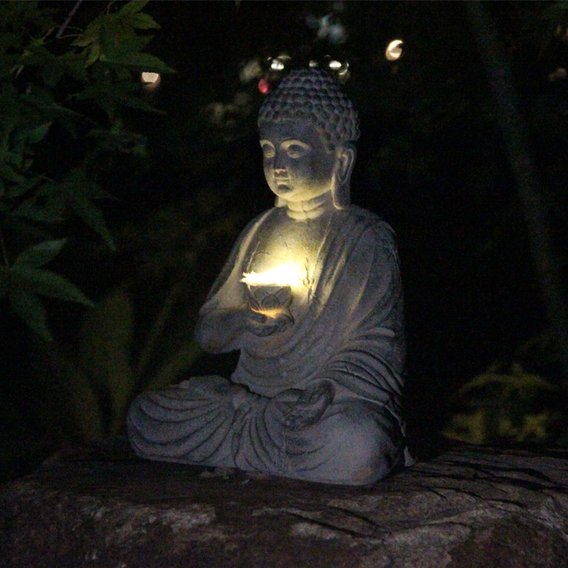 Patung surya Buddha Resin deko - Smart Garden Ornaments ulasan dan harga