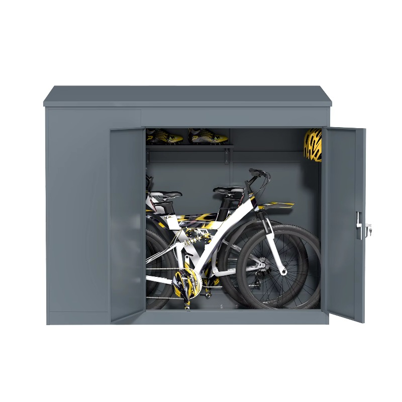 Gudang Sepeda Taman Depan, Lok - Smart Garden Sheds ulasan dan harga