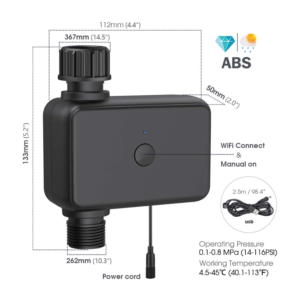 Set Irigasi Pengatur Waktu WiF - Smart Garden Auk ulasan dan harga
