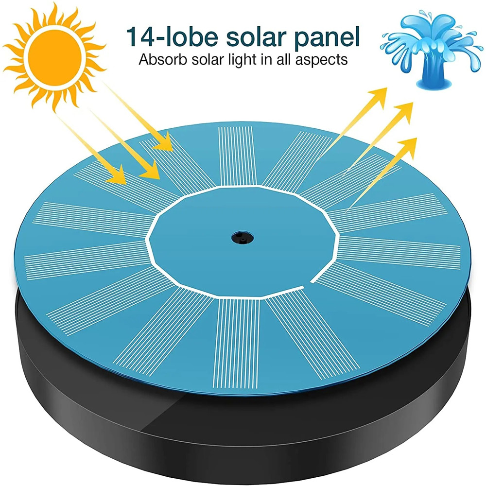 Panel surya mengambang, pompa  - Smart Garden Ornaments ulasan dan harga