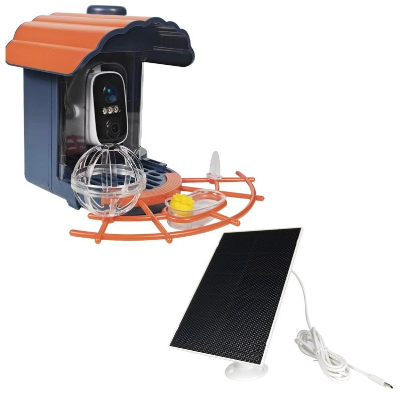 Pengumpan otomatis tenaga sury - Smart Bird Feeder Camera ulasan dan harga