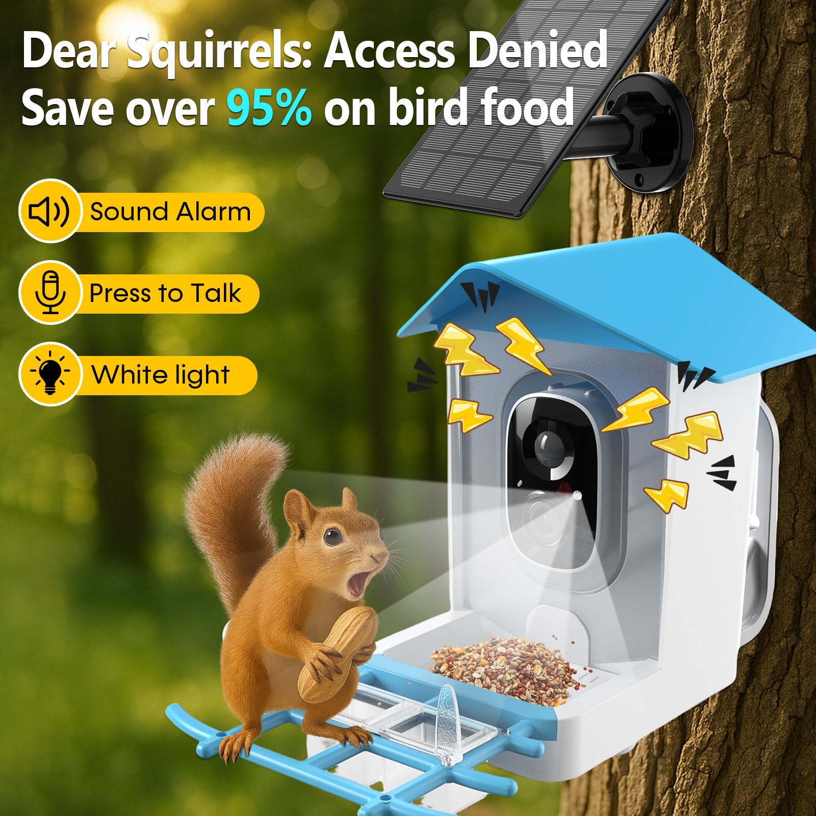 Kamera Pengumpan Burung Pintar - Smart Bird Feeder Camera ulasan dan harga