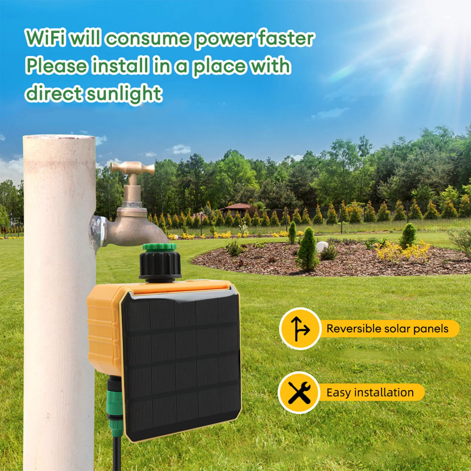 Timer Irigasi Cerdas WiFi Tena - Smart Garden Irrigation ulasan dan harga