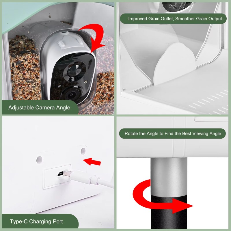 Kamera Pengumpan Burung Pintar - Smart Bird Feeder Camera ulasan dan harga