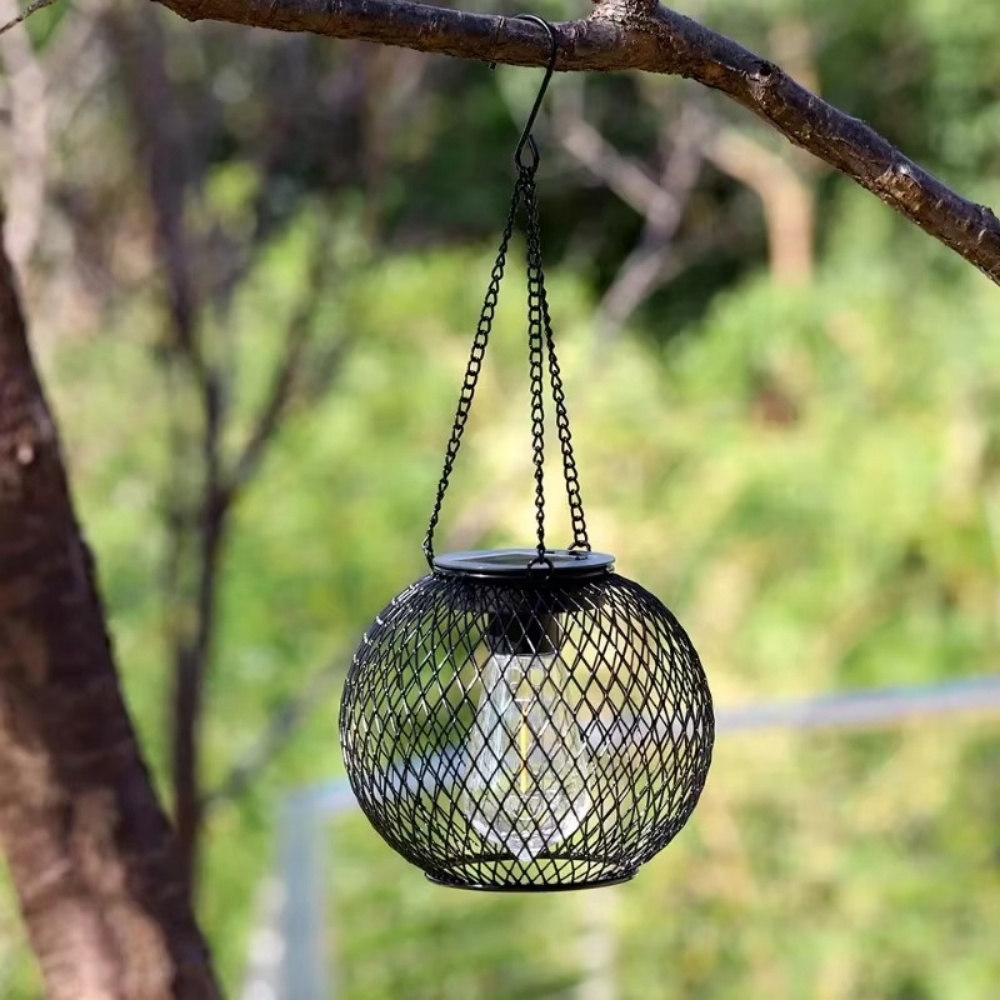 Lentera Surya Seni Besi untuk  - Smart Garden Ornaments ulasan dan harga