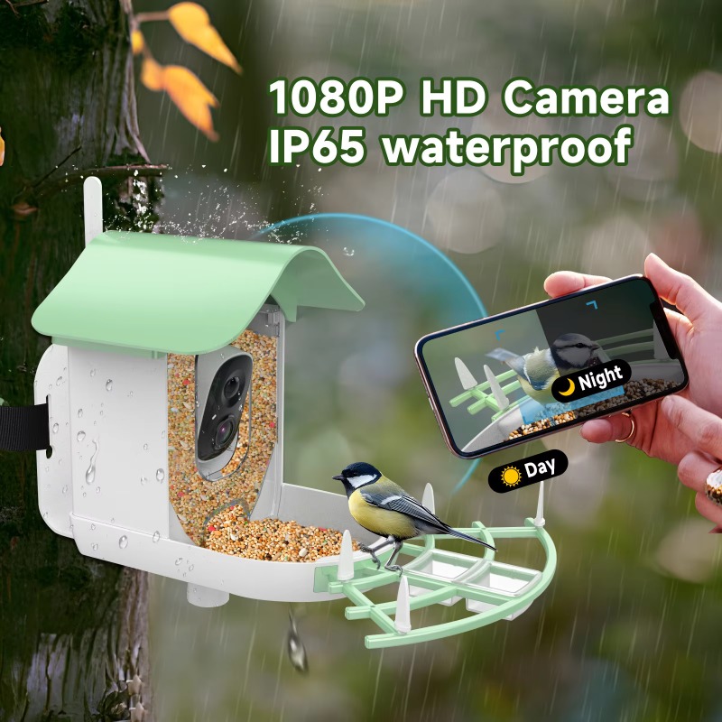 Kamera Pemotretan Otomatis Vid - Smart Bird Feeder Camera ulasan dan harga